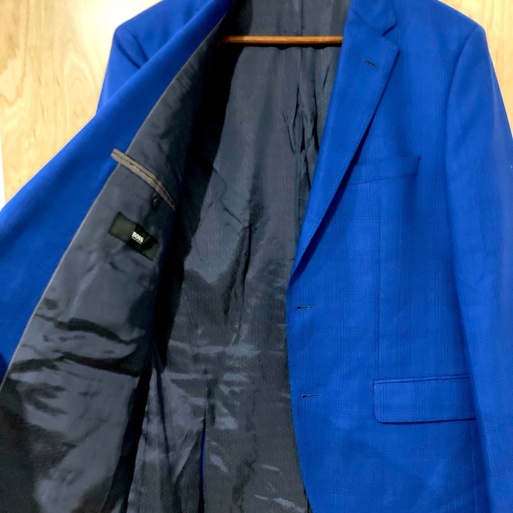Hugo Boss Men’s Blazer Super 100